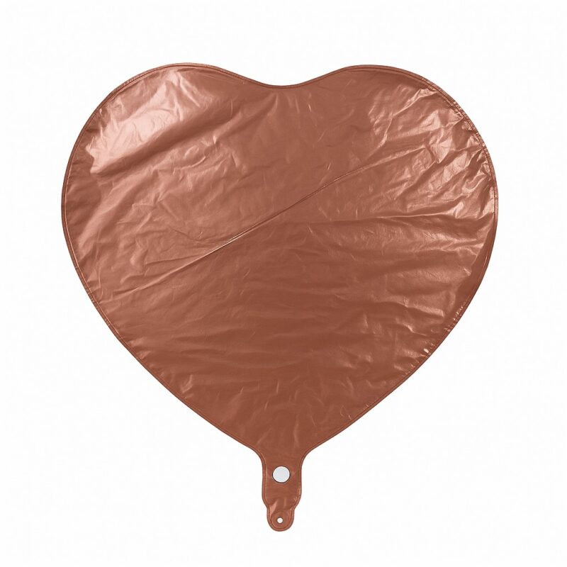 Globo Metalico Generico forma Corazón #18