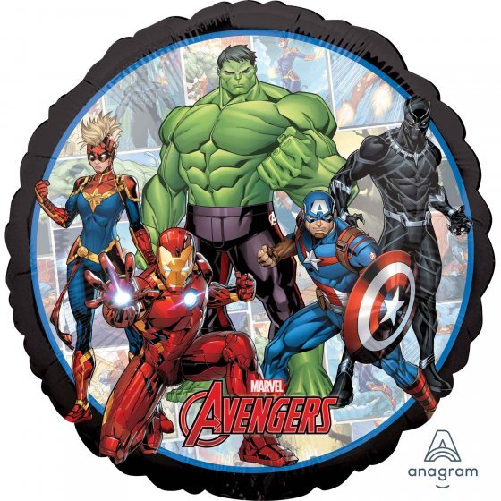 Globo Metálico Avengers. 17 Pulgadas