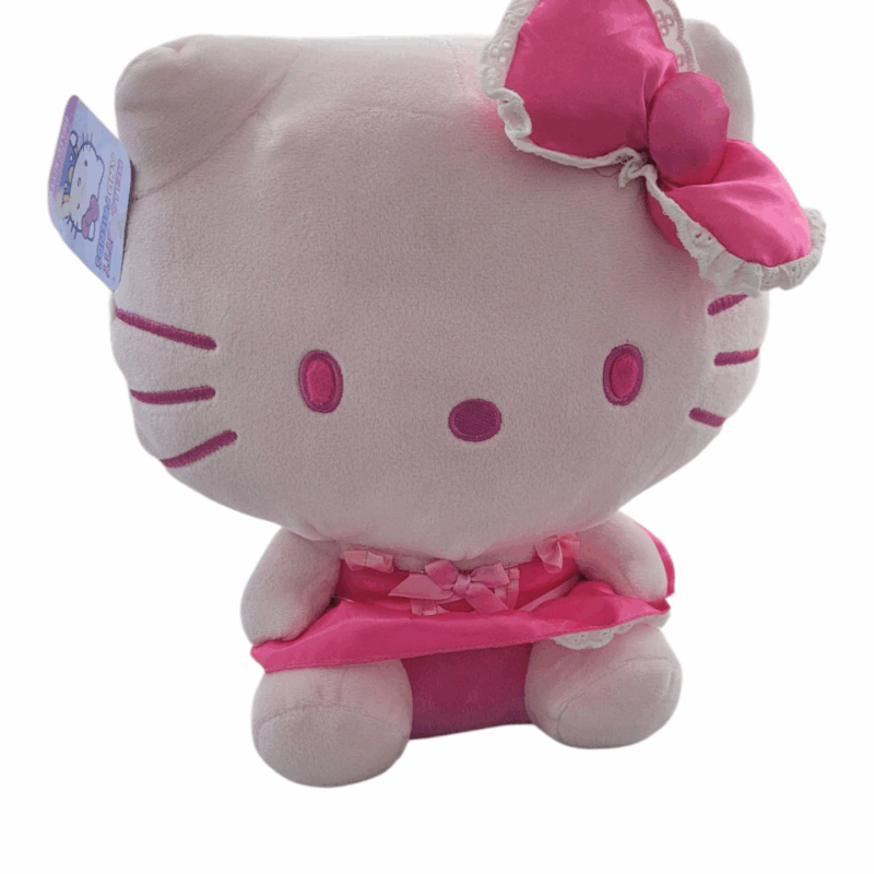 Peluche Hello Kitty Rosado. 11 Pulgadas