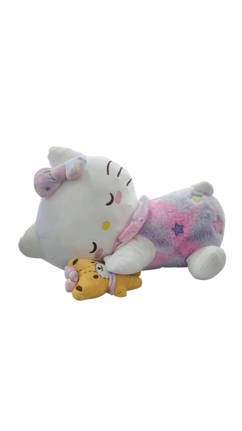 Peluche Hello Kitty Dulces Sueños. 18 Pulgadas