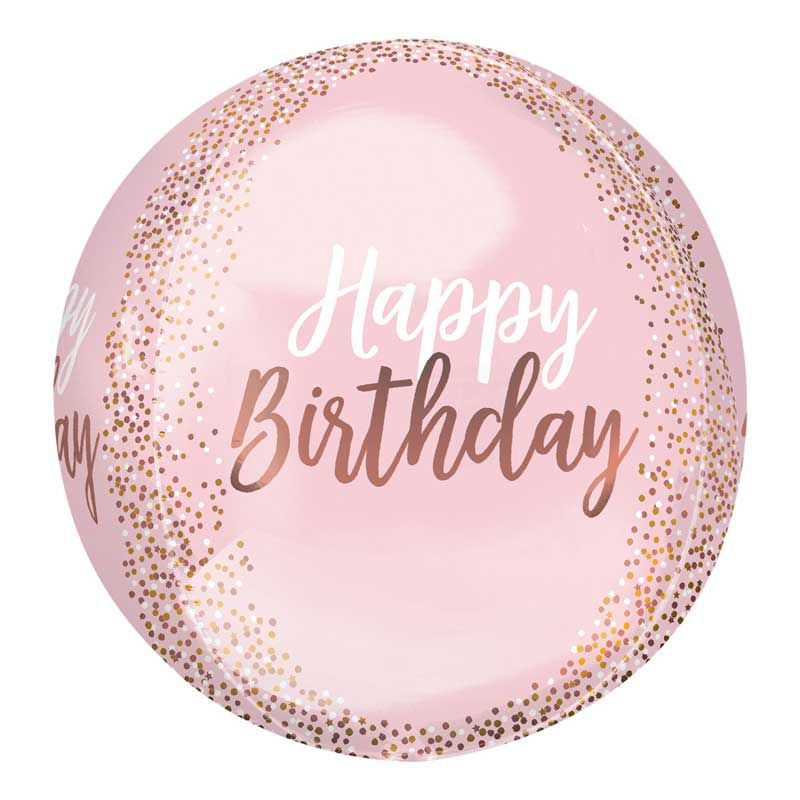Globo Orbz Happy Birthday #15