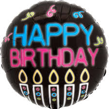 Globo Metálico Happy Birthday #18