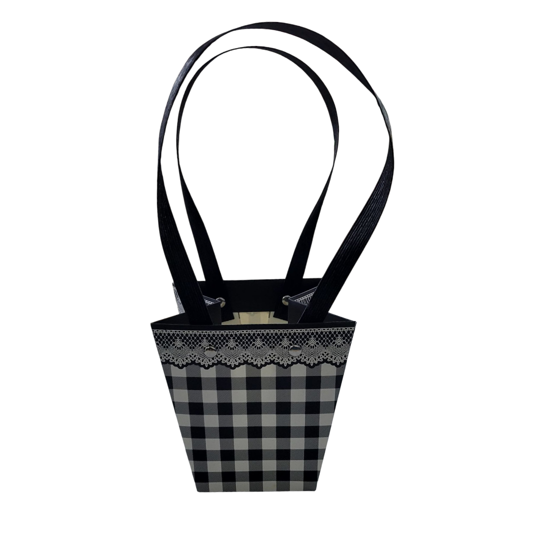 Caja Forma Cartera de Cuadritos