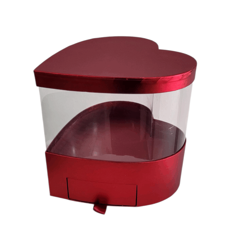 Caja Forma Corazón Centro Clear