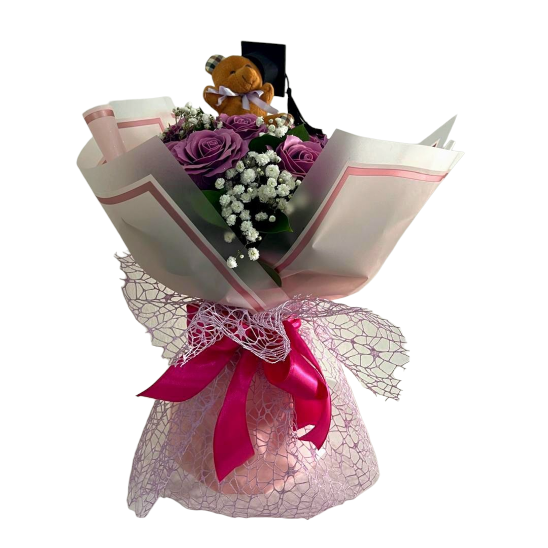 Bouquet Graduado con Amor
