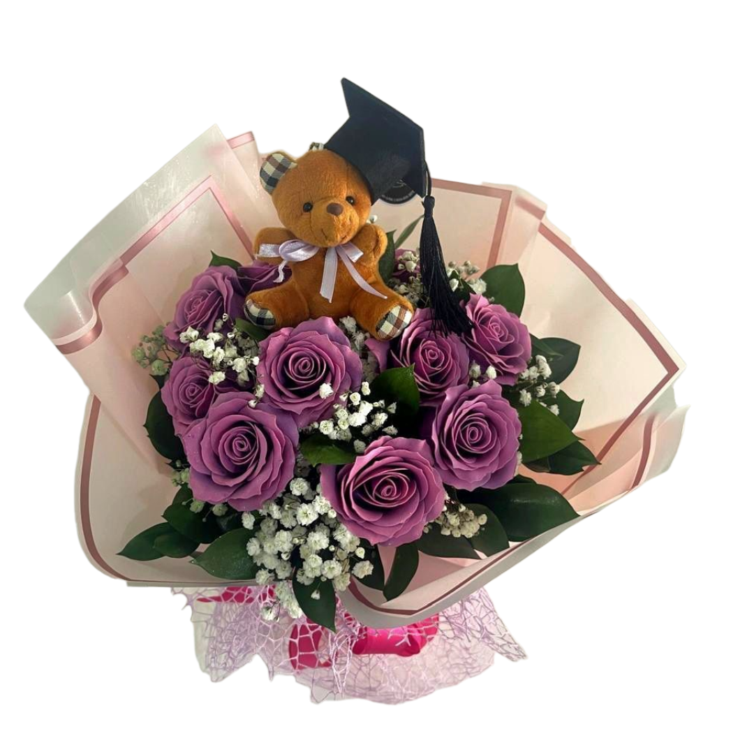 Bouquet Graduado con Amor
