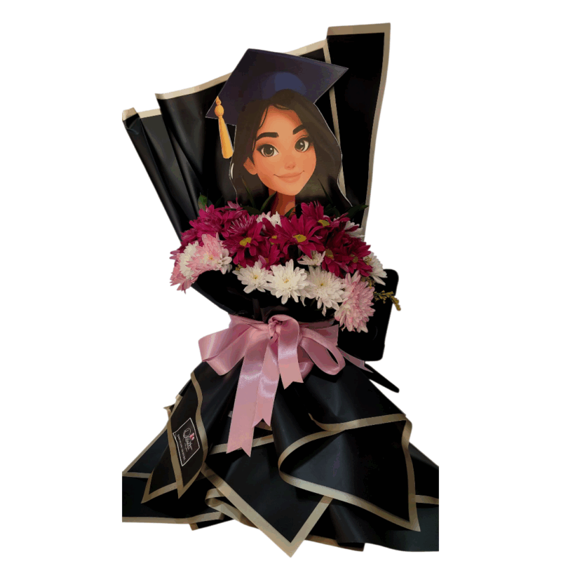 Bouquet Graduada con Estilo