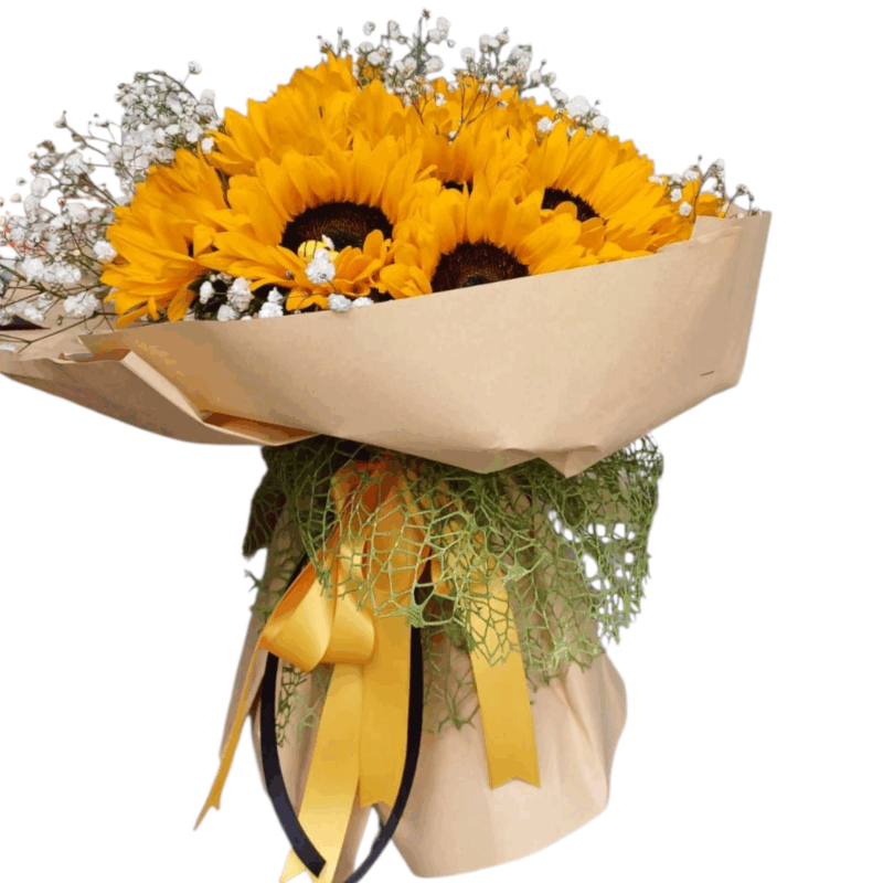 Bouquet Sol y Algodón