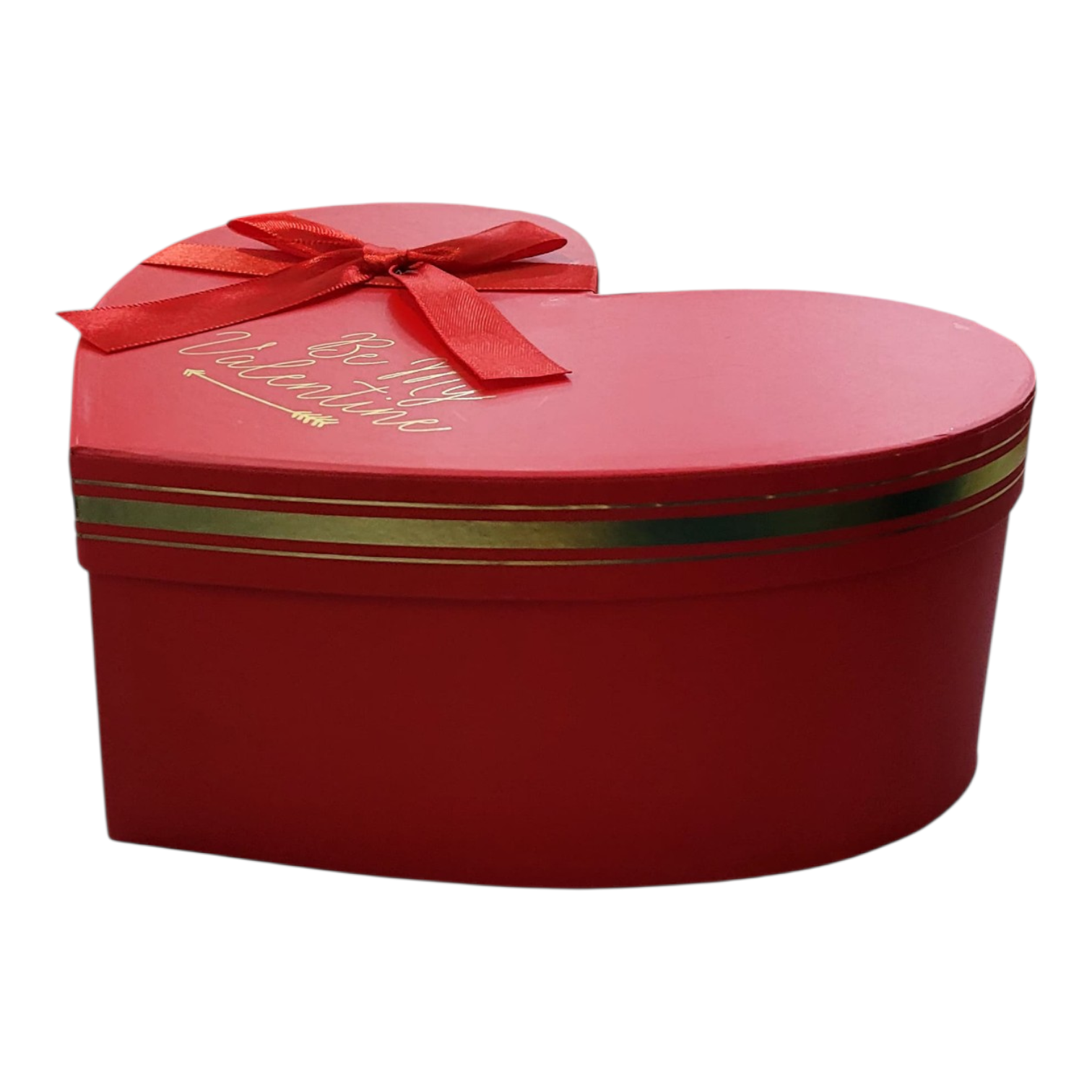 Caja Forma Corazón Color Rojo Be My Valentine