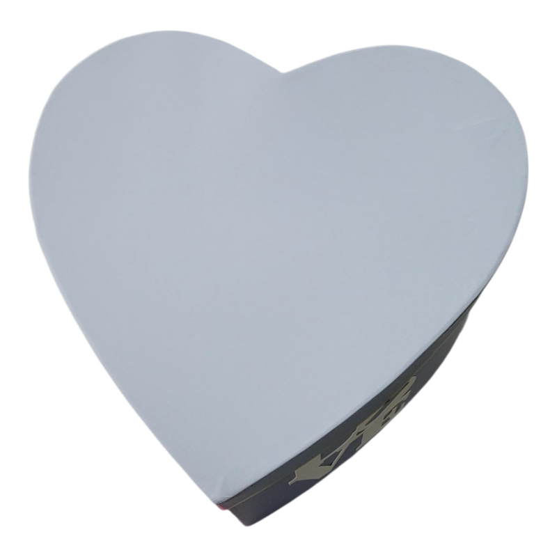 Caja Forma Corazón Azul Love - Size L