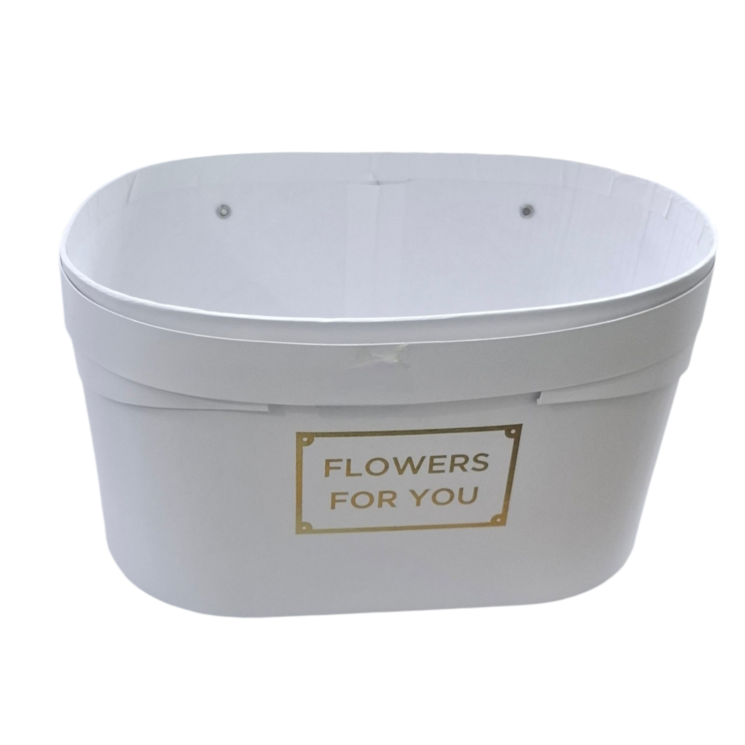 Caja Forma Cartera Con Agarradera Plástica