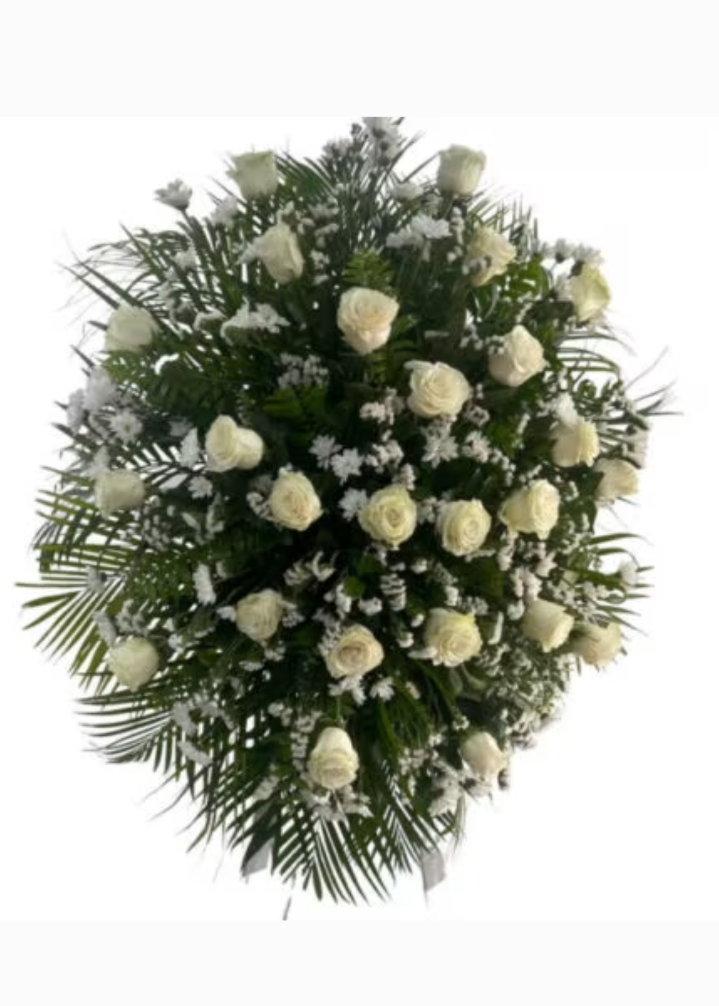 Corona de Rosas y Statices 5625