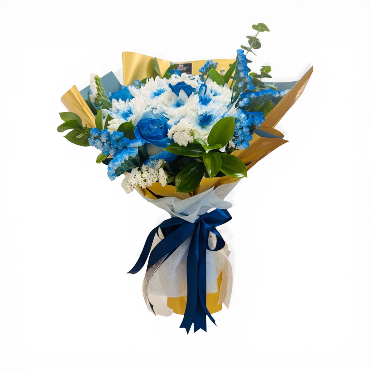 Bouquet Blue Elegant