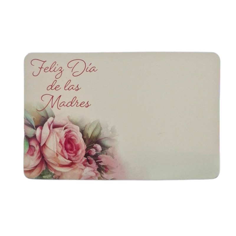 Tarjeta dedicatoria Feliz Día de las Madres