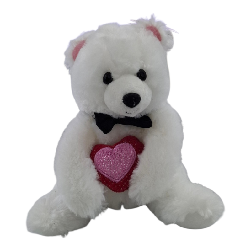 Peluche Osito Corazón 7 pulgadas