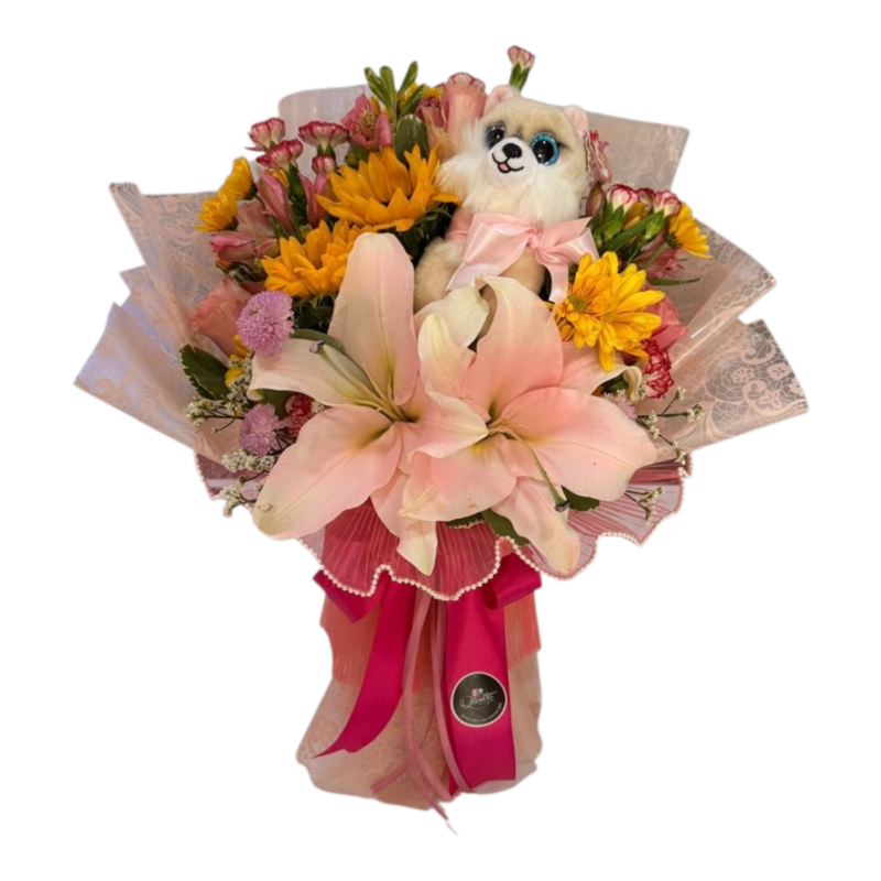 Boquet Rosas & Sol
