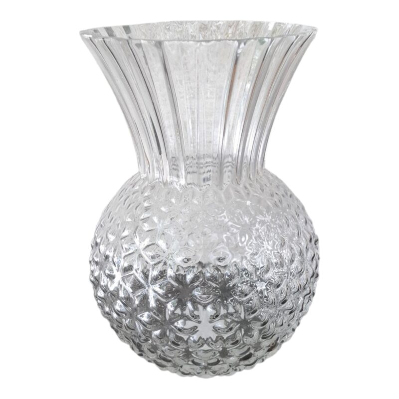Forero Cristal Clear Con Base Barriga Con Obras