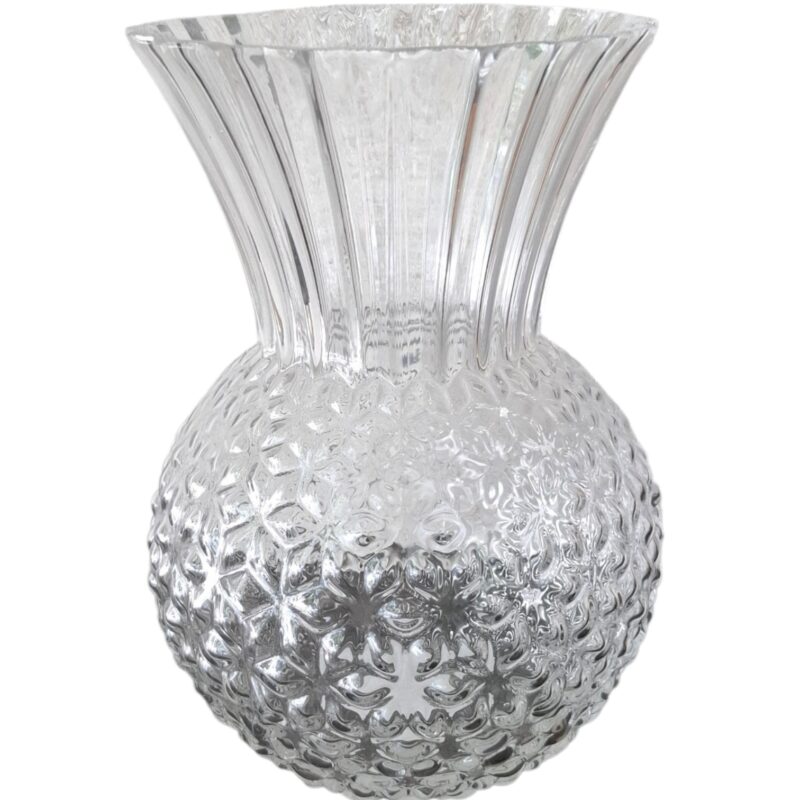 Forero Cristal Clear Con Base Barriga Con Obras
