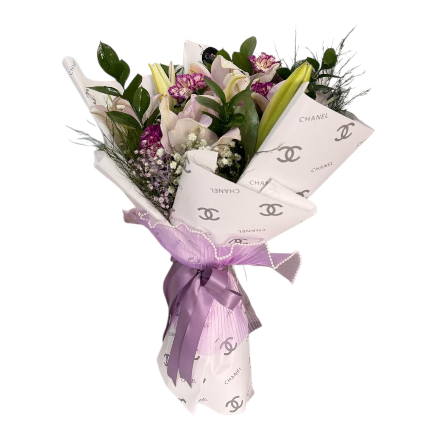Boquet Lirios de Seda