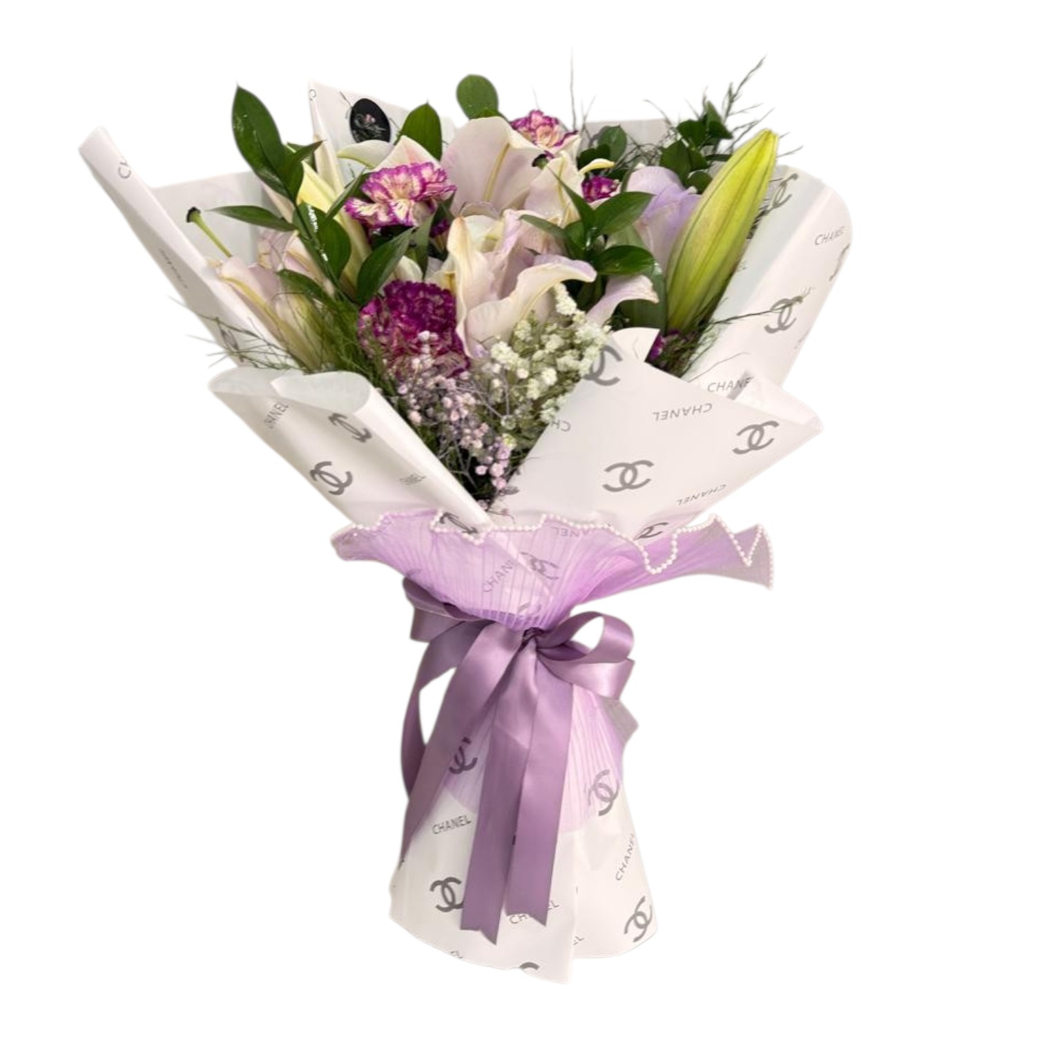 Boquet Lirios de Seda