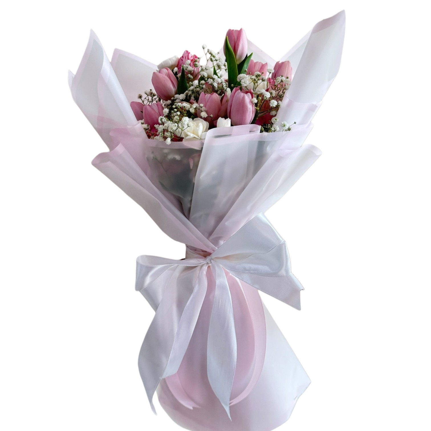 Bouquet Cloudy Tulipán