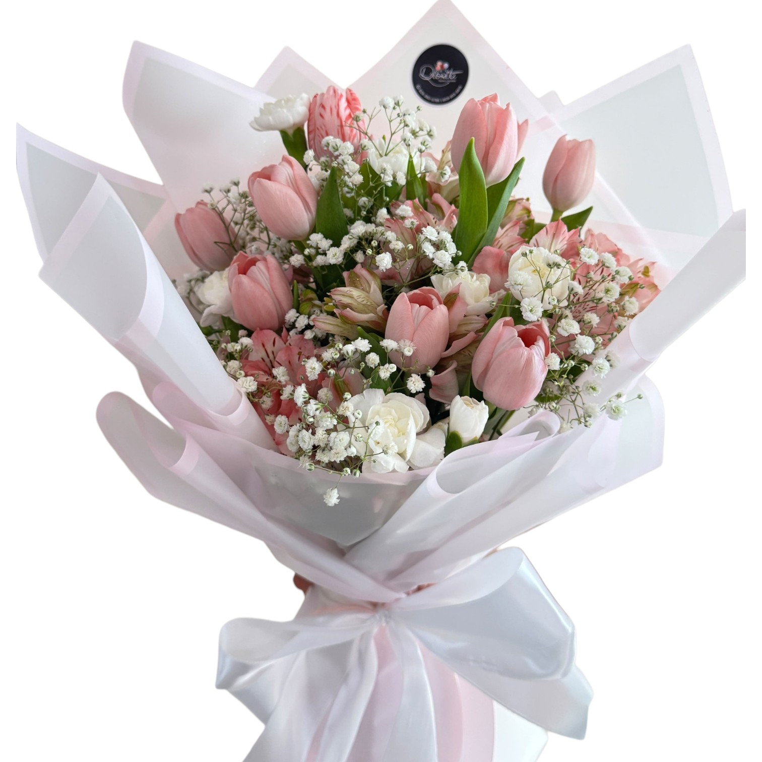 Bouquet Cloudy Tulipán